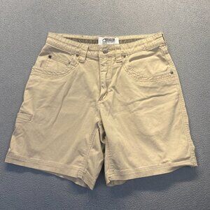 Mountain Khakis Mens Shorts Jackson Hole Outdoor Size 31X9 Beige,Outdoor,Hiking